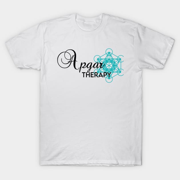 Apgar Therapy TEAL emblem T-Shirt by Little Love Co.